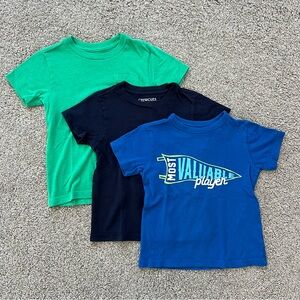 Crewcuts Green, navy, and Blue Short-Sleeve Tees - Boys